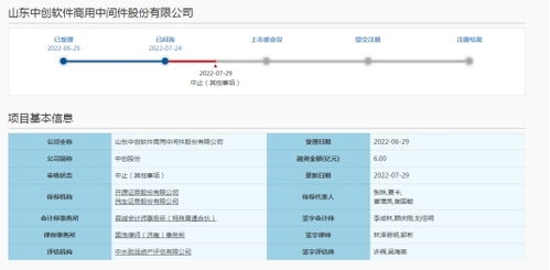 中創(chuàng)股份科創(chuàng)板IPO遭中止審核，證券服務(wù)機構(gòu)被立案調(diào)查引發(fā)連鎖反應(yīng)